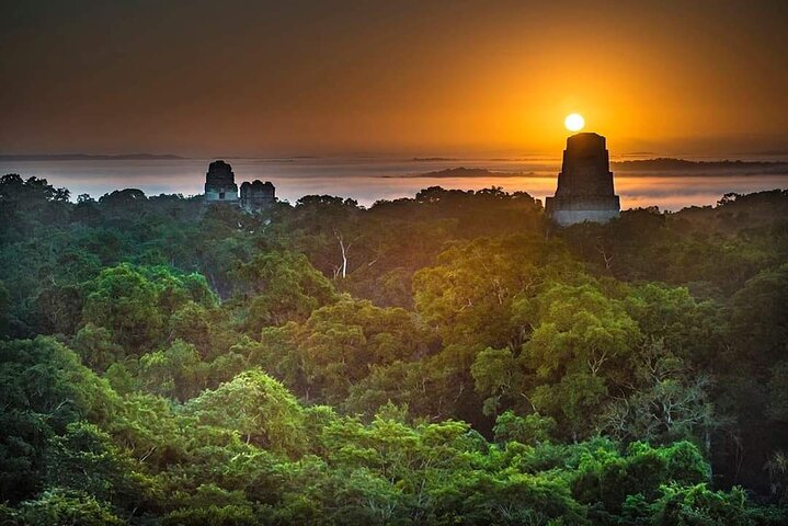 Tour Tikal desde Belice y Frontera